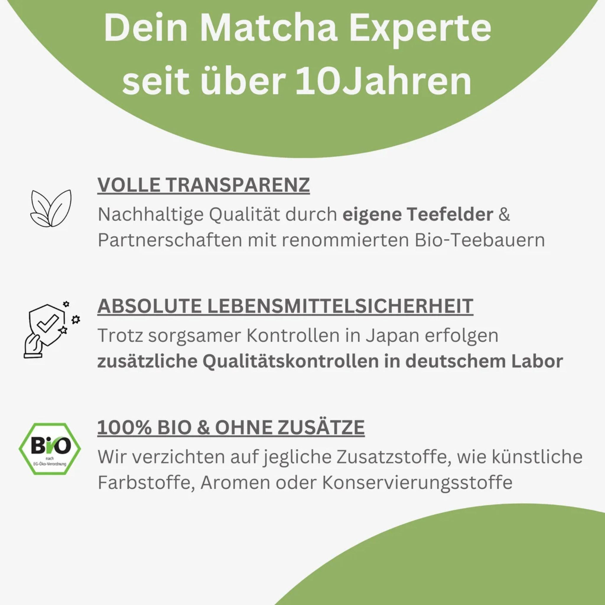 Bio Ceremonial Uji Matcha TENNO - 80g - Matcha Magic - Bio - EU Bio - general - health - montcalia.ch