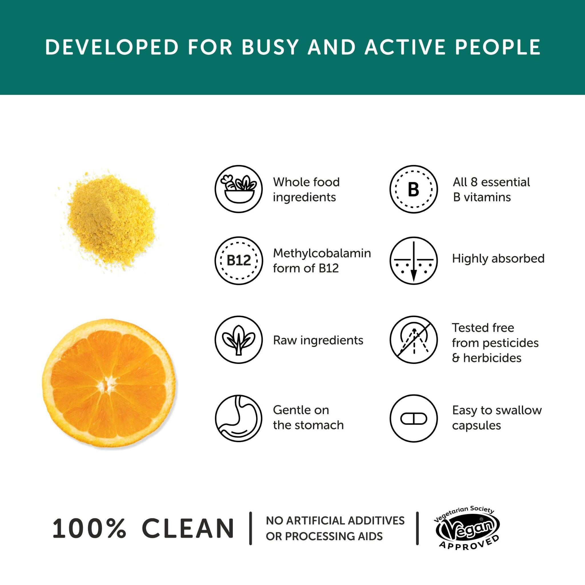 Vitamin B Komplex - 30 Kapseln - montcalia.ch