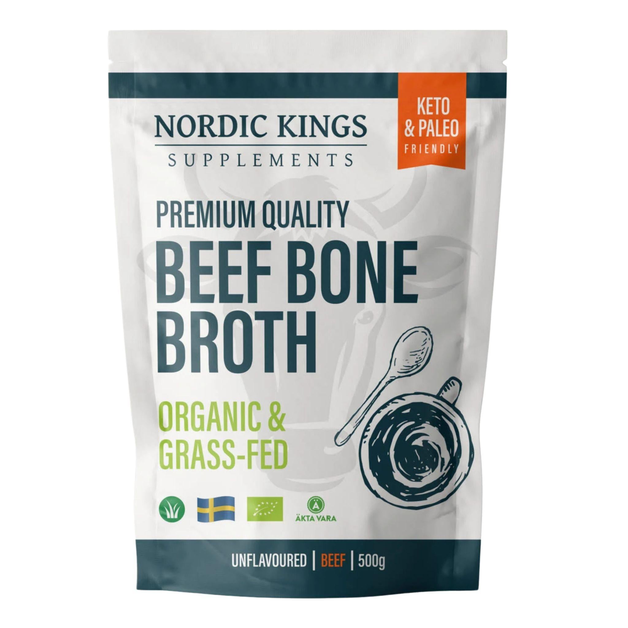 Bio Bone Broth Kollagenpulver vom Weiderind - 500g
