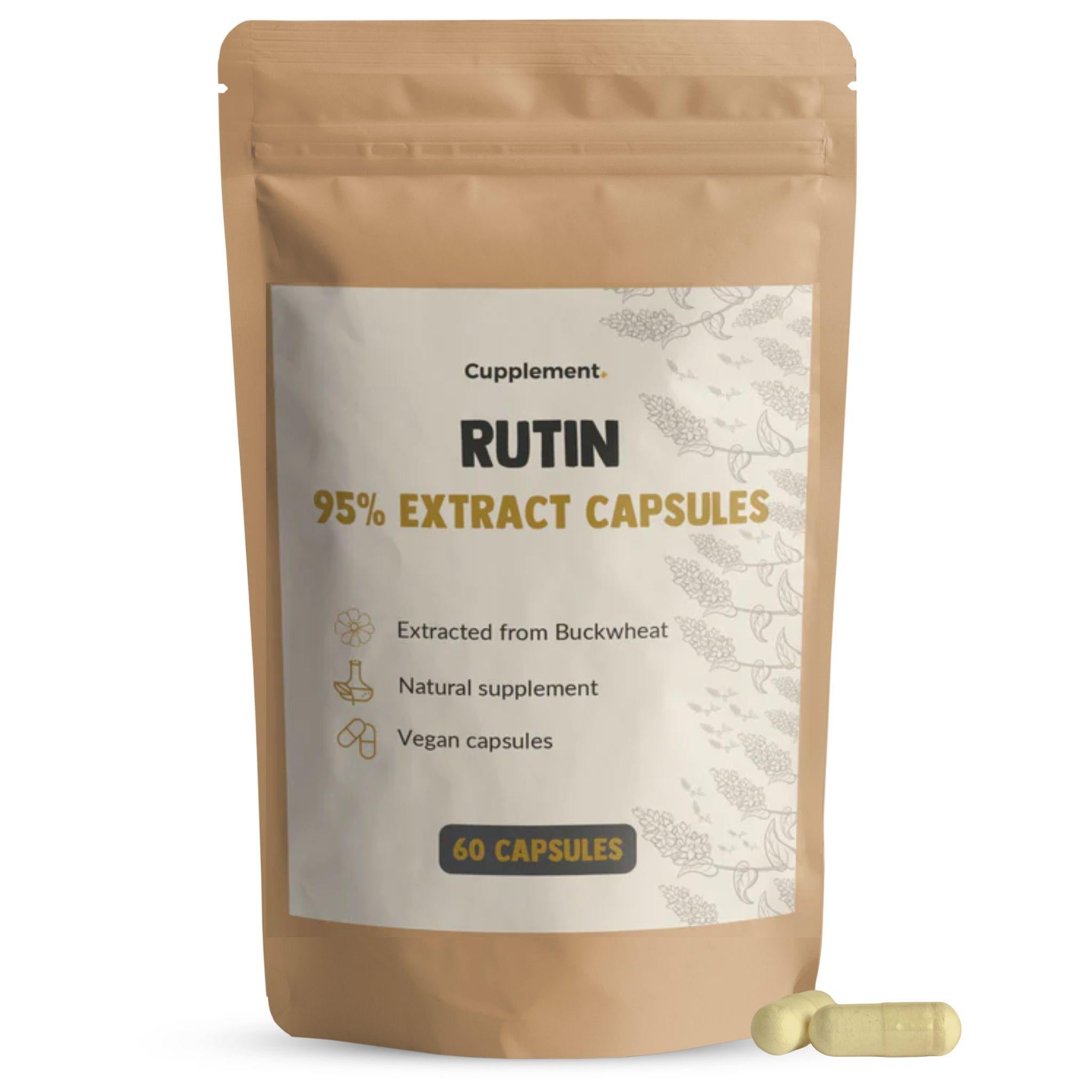 Rutin Extrakt 500 mg - 60 Kapseln - Cupplement - general - health - heart - Heilpflanze - montcalia.ch